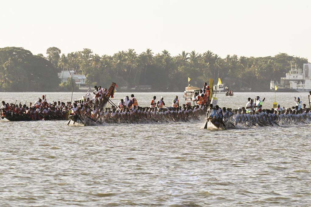 Alleppey Houseboats View